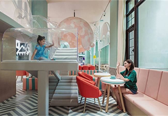合肥親子餐廳裝修如何設(shè)計？在就餐中構(gòu)建親子游戲