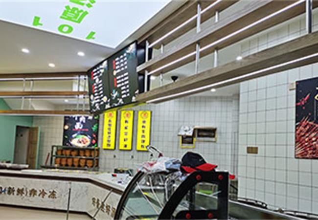 合肥面館裝修，牛真牛面館設(shè)計(jì)裝修實(shí)景案例
