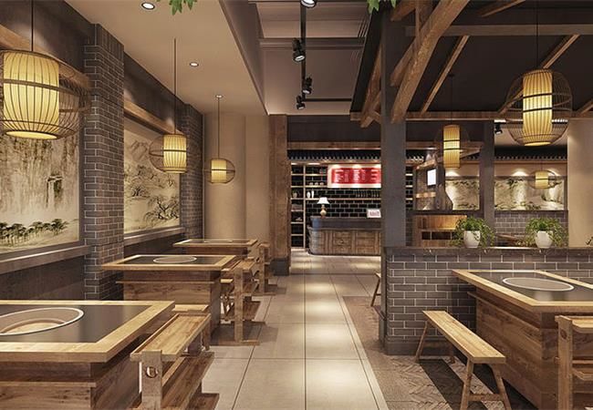 合肥火鍋店設計要點，火鍋店裝修效果圖