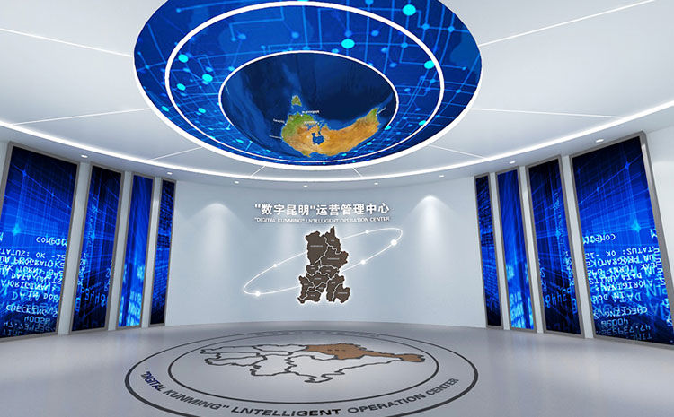合肥展示展廳設(shè)計(jì)公司，科技展廳設(shè)計(jì)效果圖