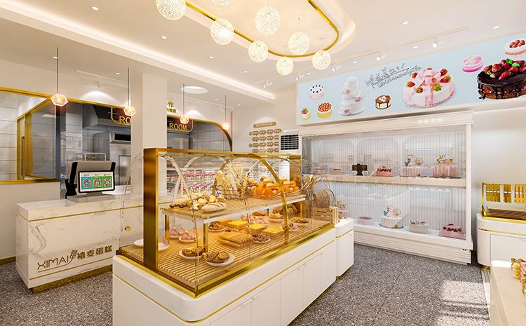合肥蛋糕店設(shè)計(jì)原則？好看的蛋糕店裝修效果圖案例