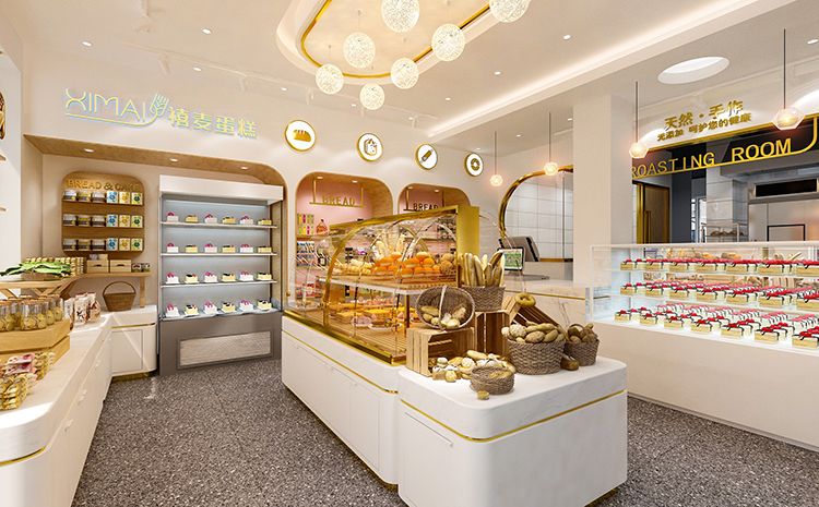 合肥蛋糕店設(shè)計(jì)原則？好看的蛋糕店裝修效果圖案例