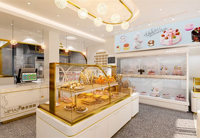 合肥蛋糕店設計原則？好看的蛋糕店裝修效果圖案例