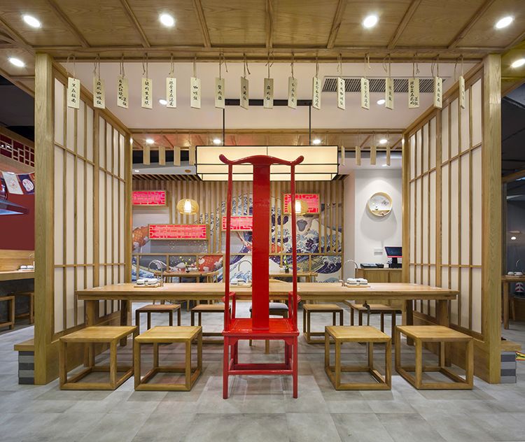 合肥面館裝修如何確保裝修效果？面館設(shè)計案例