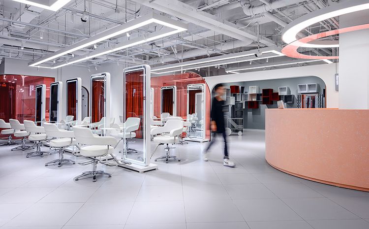 合肥美發(fā)店設(shè)計(jì)，如何巧妙利用裝修來吸引顧客主動(dòng)進(jìn)店?