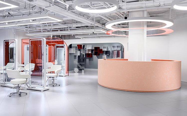 合肥美發(fā)店設(shè)計(jì)，如何巧妙利用裝修來吸引顧客主動(dòng)進(jìn)店?