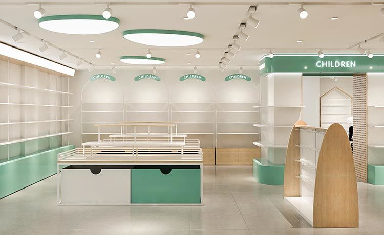 合肥母嬰店怎么設計？母嬰店裝修效果圖參考
