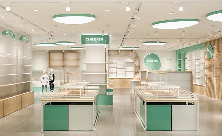 合肥母嬰店怎么設計？母嬰店裝修效果圖參考