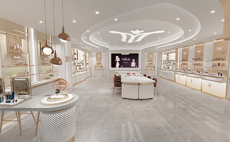 合肥化妝品店裝修，如何通過裝修提高店面的附加值？