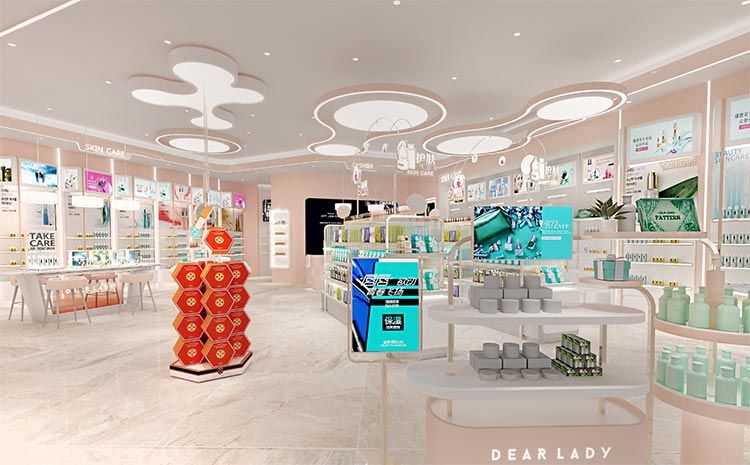 合肥化妝品店裝修，如何通過裝修提高店面的附加值？